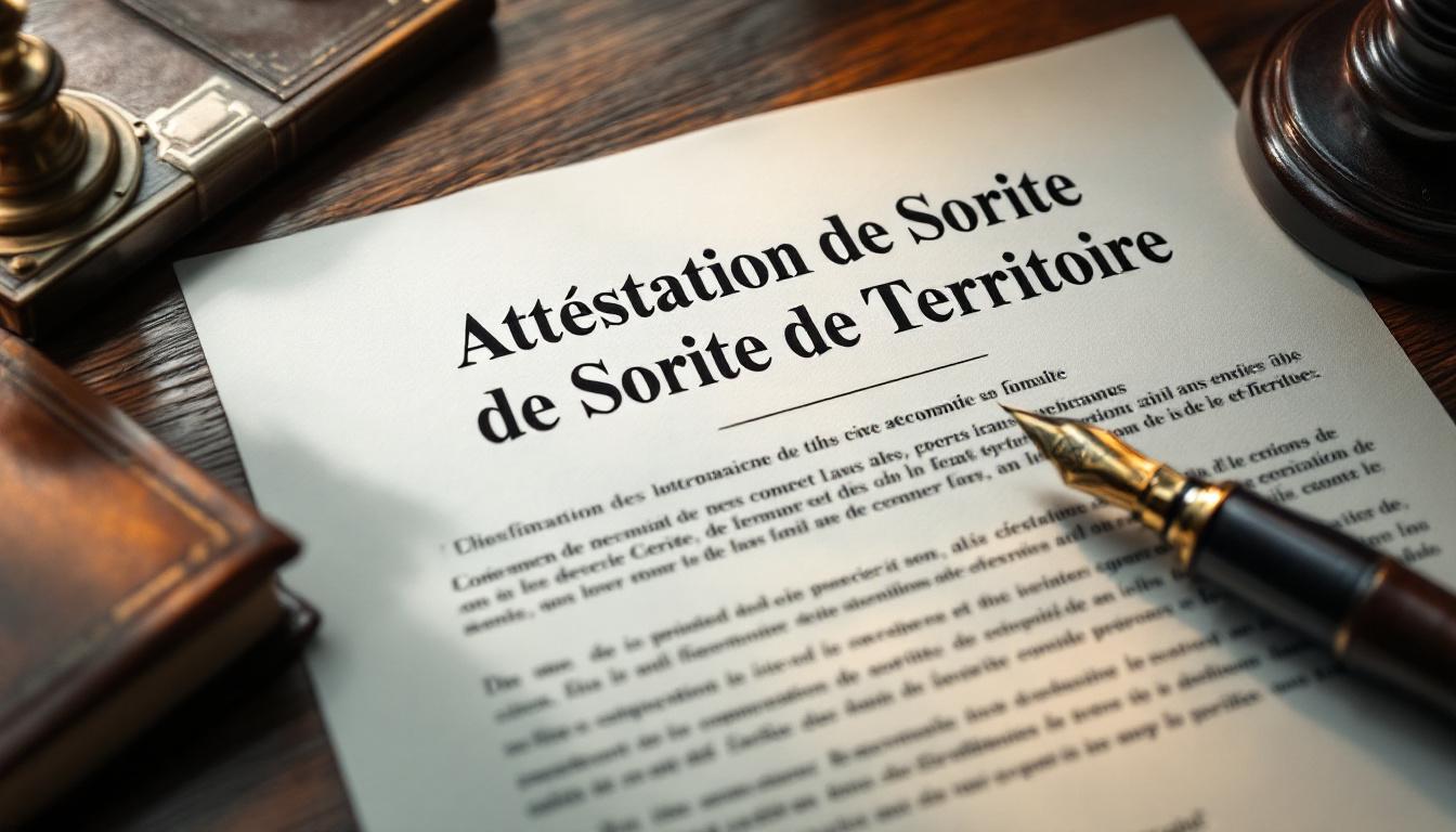 Attestation sortie territoire : toutes les démarches administratives simplifiées